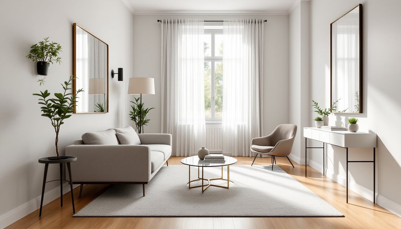 small narrow living room ideas