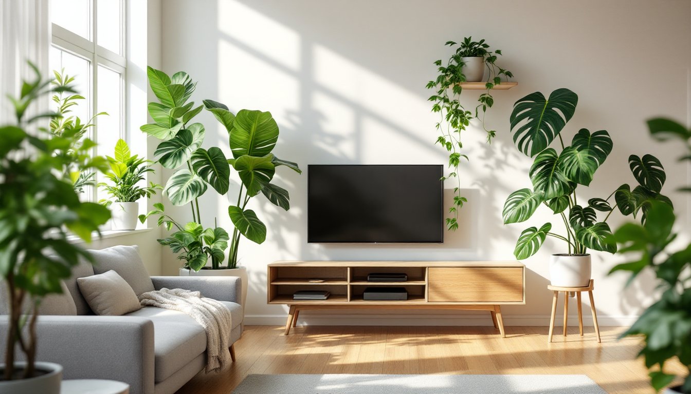 indoor plants for living room